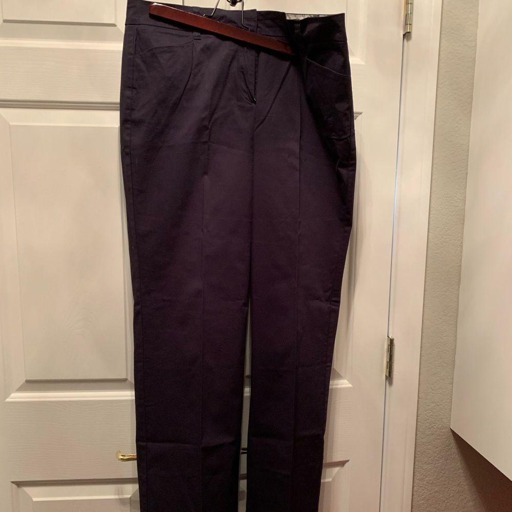 Liz Claiborne size 10 dark brown chino pants